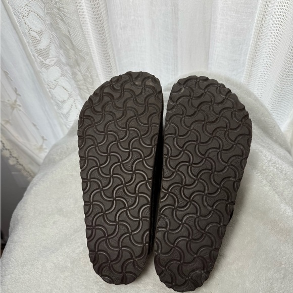 Birkenstock Boston Brown Suede Clogs - Picture 4 of 4